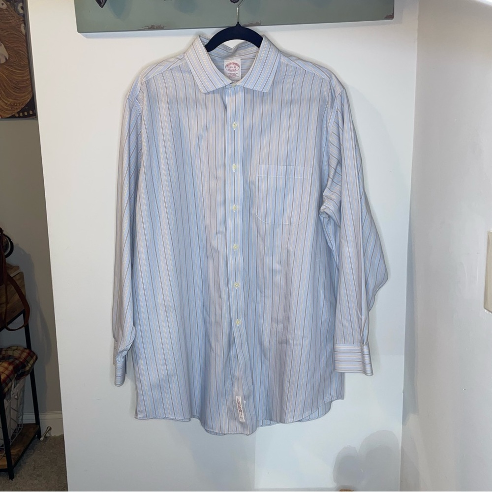 Brooks Brothers Traditional Fit Non-Iron Men's Striped Shirt